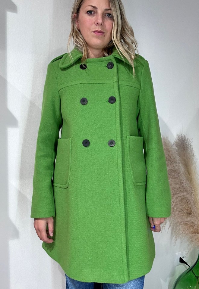 Cappotto Verde - Verde  -  42