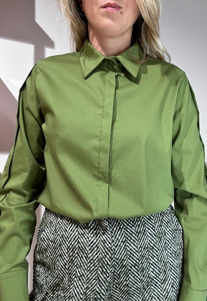 Camicia verde - Verde  -  42